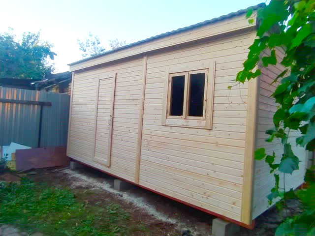 Бытовка «Эконом» 6×2,3 м — фото