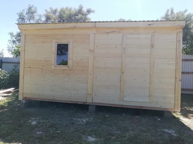 Бытовка «Эконом» 6×3 м — фото