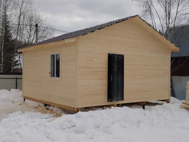 Хозблок 6×6 м — фото