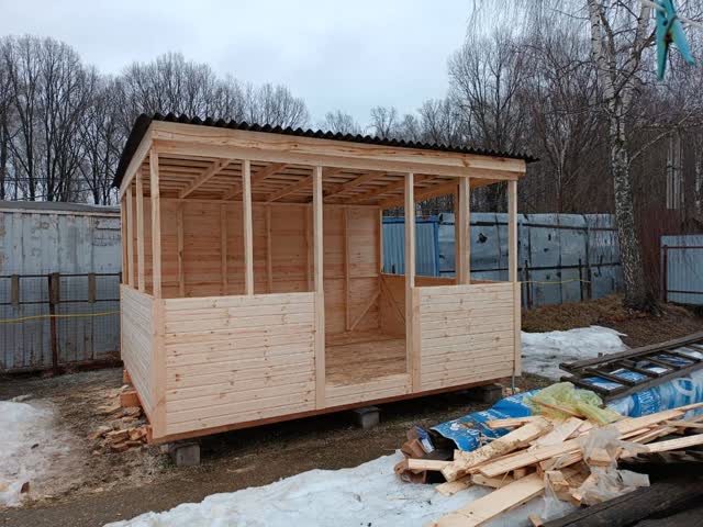 Беседка 4×3 м — фото
